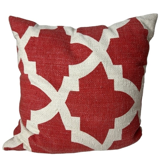 Mela Artisans Ikat Pillow **COVER 20 X 20 Pearly Button Closure NEW Square Throw - Picture 4 of 10